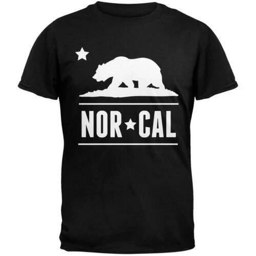 California Republic NorCal T-Shirt Black BEST PRICE!! S