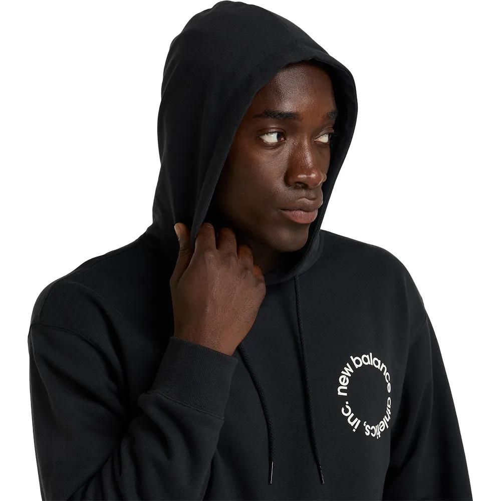 New Balance Толстовка с капюшоном Circular Logo