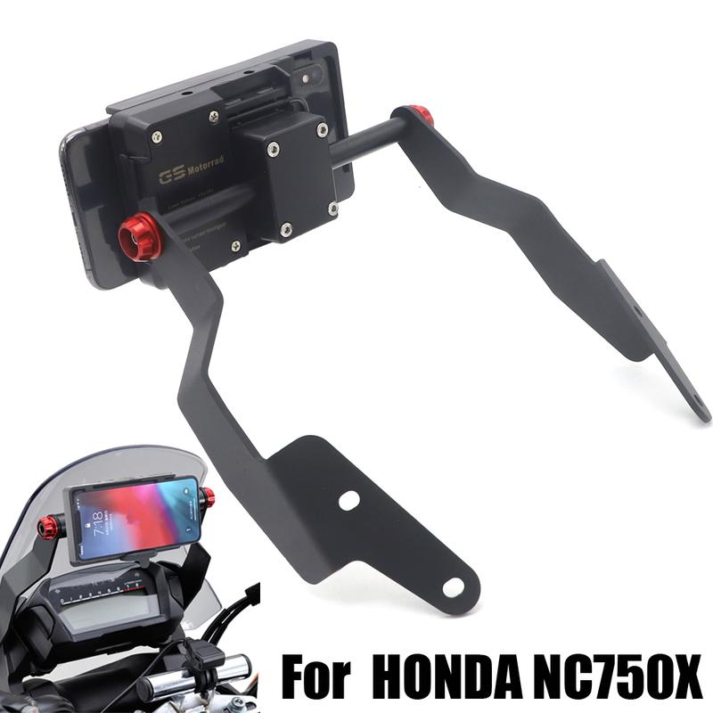 Accessories Stand Holder Phone Mobile Phone GPS Plate Bracket Fit For HONDA NC 700 X NC700X 2012-2013 NC750X NC 750 X 2014-2015