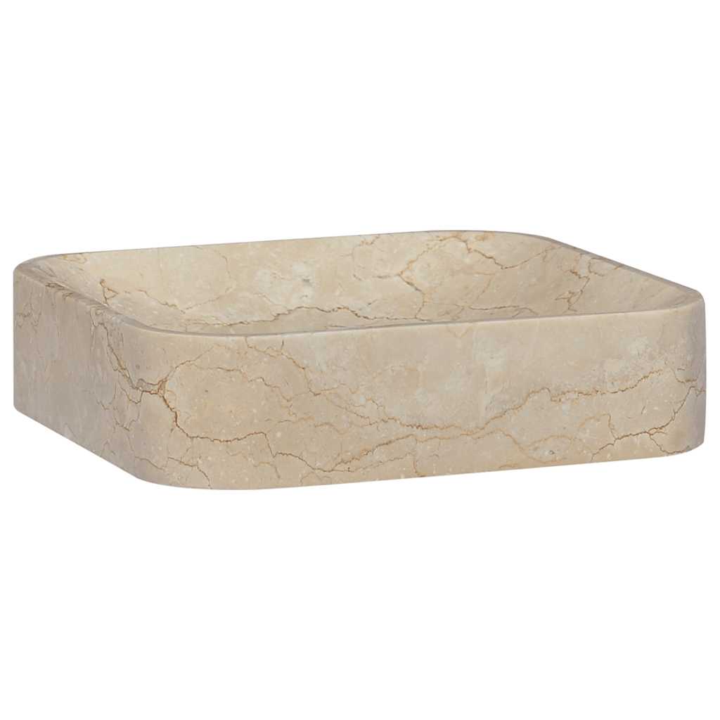 Cream Wash Basin 40 x 40