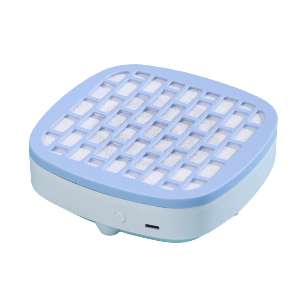 Compact Desktop Nail Dust Collector Nail Art Dust Collection Machine for Nail Art Salon синий