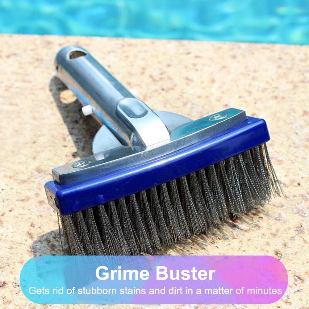 Buy Heavy Duty Pool Brush 5" Swimming Pool Cleaner Brush Best for