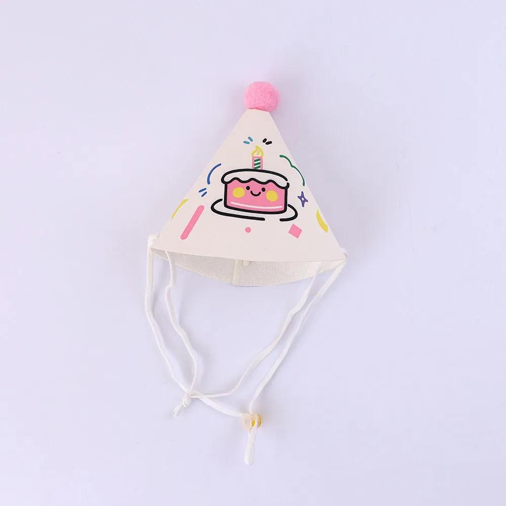 Cat & Dog Birthday Party Costume: Cute Japanese Scarf, Hat, & Bib Set