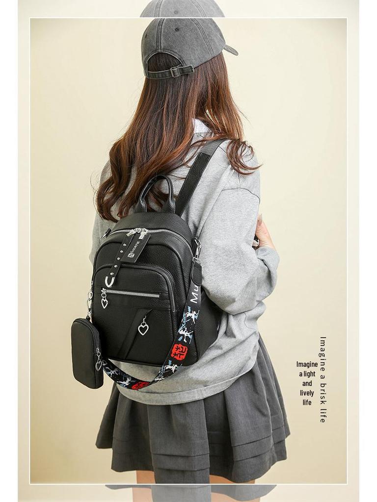 Women's Large Capacity High-End Backpack for Travel, Commute, and Casual Use
