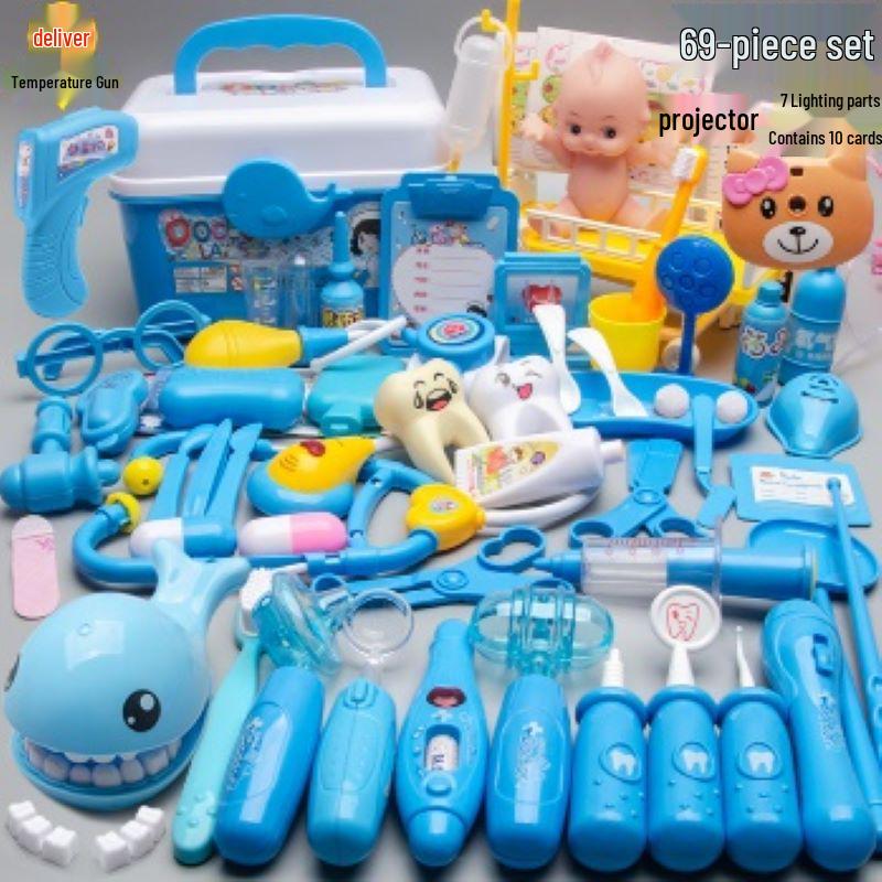 Children's Doctor Toy Set: Stethoscope, Injection, Nurse Kit - Educational Role Play