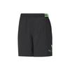 Run Lite Woven Loose Breathable Five-Point Running Shorts Men Shorts Black 520222-01
