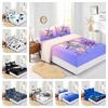 Four-Piece Mattress Aquatic Animal Dolphin 3D Digital Printing Mattress Protective Cover