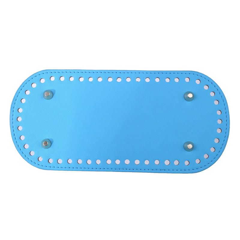 Oval Bag Bottom Base PU Leather Wear-Resistant Accessories Handmade Bottom for DIY Shoulder Bag Making Craft Supplies