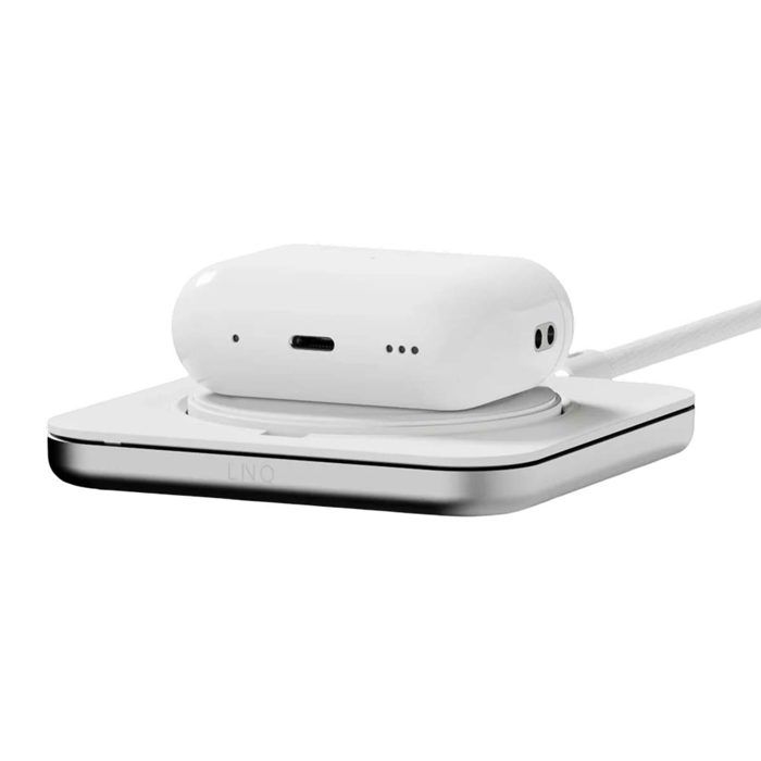 Station de charge sans fil - LNQ - 15W MagSafe & Qi - Aluminium - Support articulé vertical/horizontal