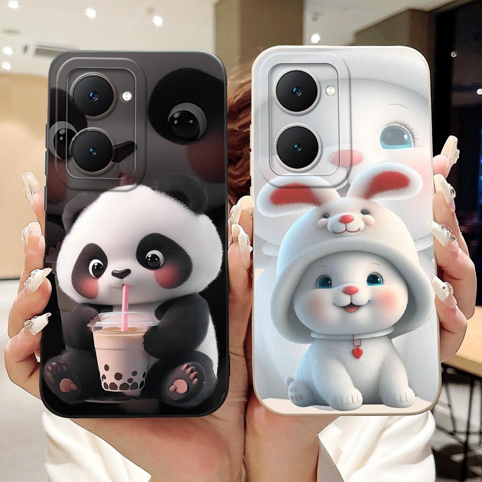 Fashion Painted Cover For Vivo Y03 Case Silicone Soft Slim Fundas For Vivo Y03 Y03T Y18 Y18i Y28s 4G Phone Cases Bags 6.56"