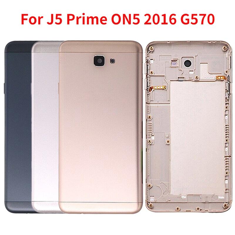 

Назад для Samsung Galaxy J5 Prime ON5 2016 G570 G570K аккумулятор задняя дверь корпус шасси ремонт