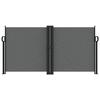 VidaXL Auvent Latéral Rétractable, Brise-vue de Jardin, Écran de Protection, Écran de Balcon Terrasse Arrière-cour 4004793
