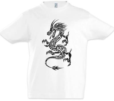 Tribal Chinese Dragon I Boys T-Shirt China Symbol Tattoo Chinese Dragon-