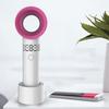 VAORLO USB Rechargeable Portable Bladeless Fan Handheld Mini Cooler No Leaf Handy Fan With 3 Speed Level LED Indicator Furniture