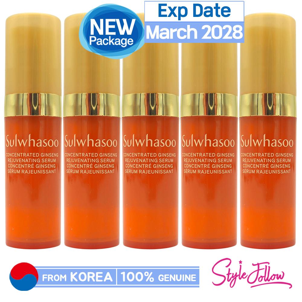 5 adet/25ml_[SULWHASOO] Konsantre Ginseng Gençleştirici Serum 5ml (Numune)