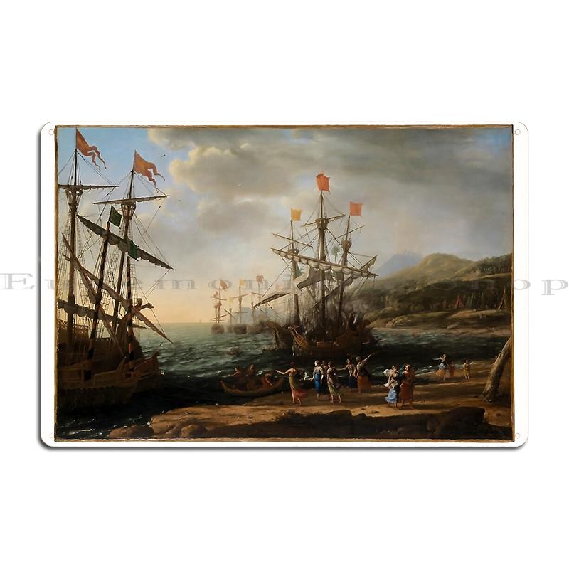 Cardinal Richelieu At The Siege Of La Rochelle Henri Paul Motte Metal Plaque Cinema Customized Personalized Tin Sign Poster