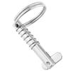 2 Pcs 8mm 316 Stainless Steel Quick Release Pin – Marine Grade Bimini Top Deck Hinge Pin For Boat Canvas Support Hardware