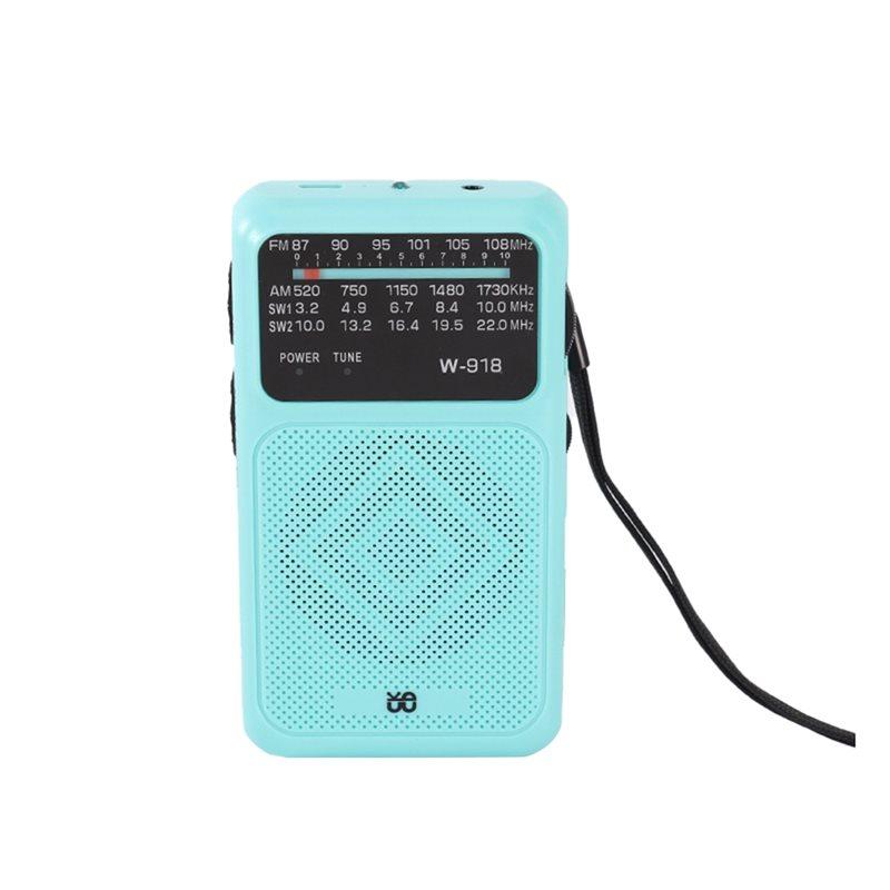 

ABNR Emergency Survival Radio W918 Rechargeable Portable Radio With FM/AM SW Bands& Full Band Flashlight