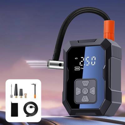 Cordless Tire Inflator Car Accessories Sturdy Electric Pump for Bike