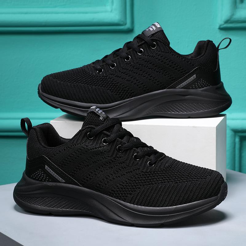 New Sneakers Women Casual Shoes Fashion Breathable Walking Mesh Flat Shoes Women Tenis Feminino Black Ladies Sports Shoes