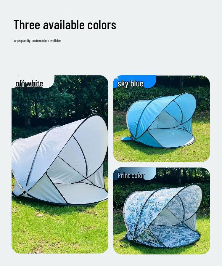 Beach Tent: Sun Protection & Windproof Canopy - Quick & Easy Setup
