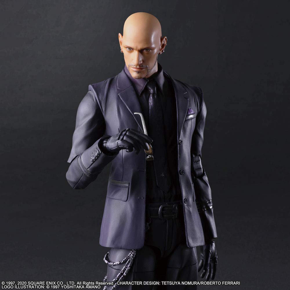 Final Fantasy VII Remake PLAY ARTS Kai Rude PVC Painted Action Figure