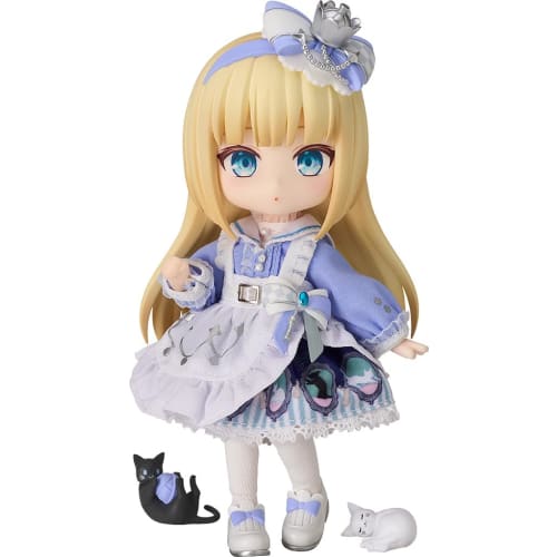 GOOD SMILE COMPANY Nendoroid Doll Alice Through the Looking Glass Non-scale Fabric, Magnet, and Plastic Painted Movable Figure