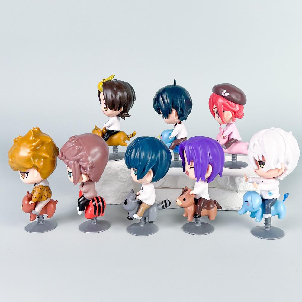 Lock Blue Action Figure Cartoon Model Toy Decoration Doll Children Ornament Gift