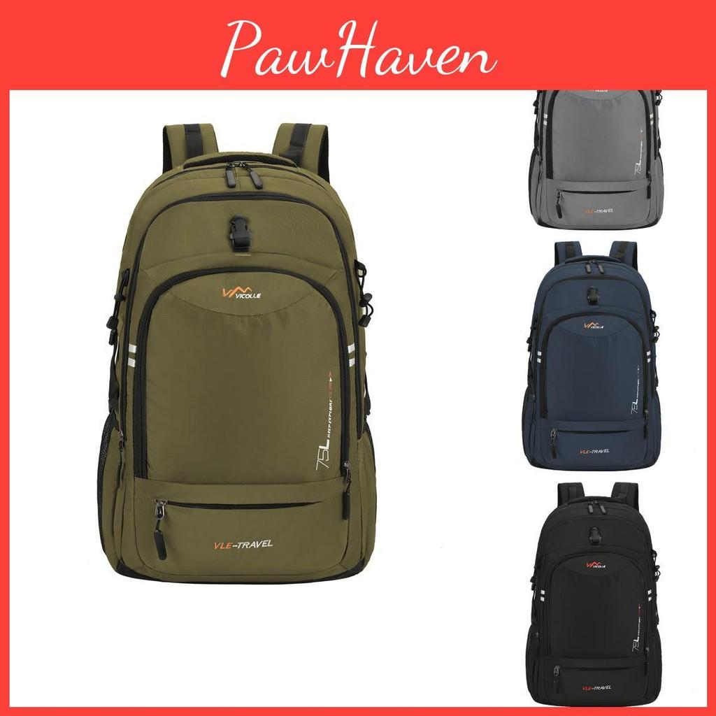 Capacity Large Zipper Schoolbag Outdoor Travel Bag Computer Unisex Backpack