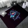 Retro Back To The Future Floor Mat Floor Mat INS Style Soft Bedroom Floor House Laundry Room Mat Anti-skid Household Carpets