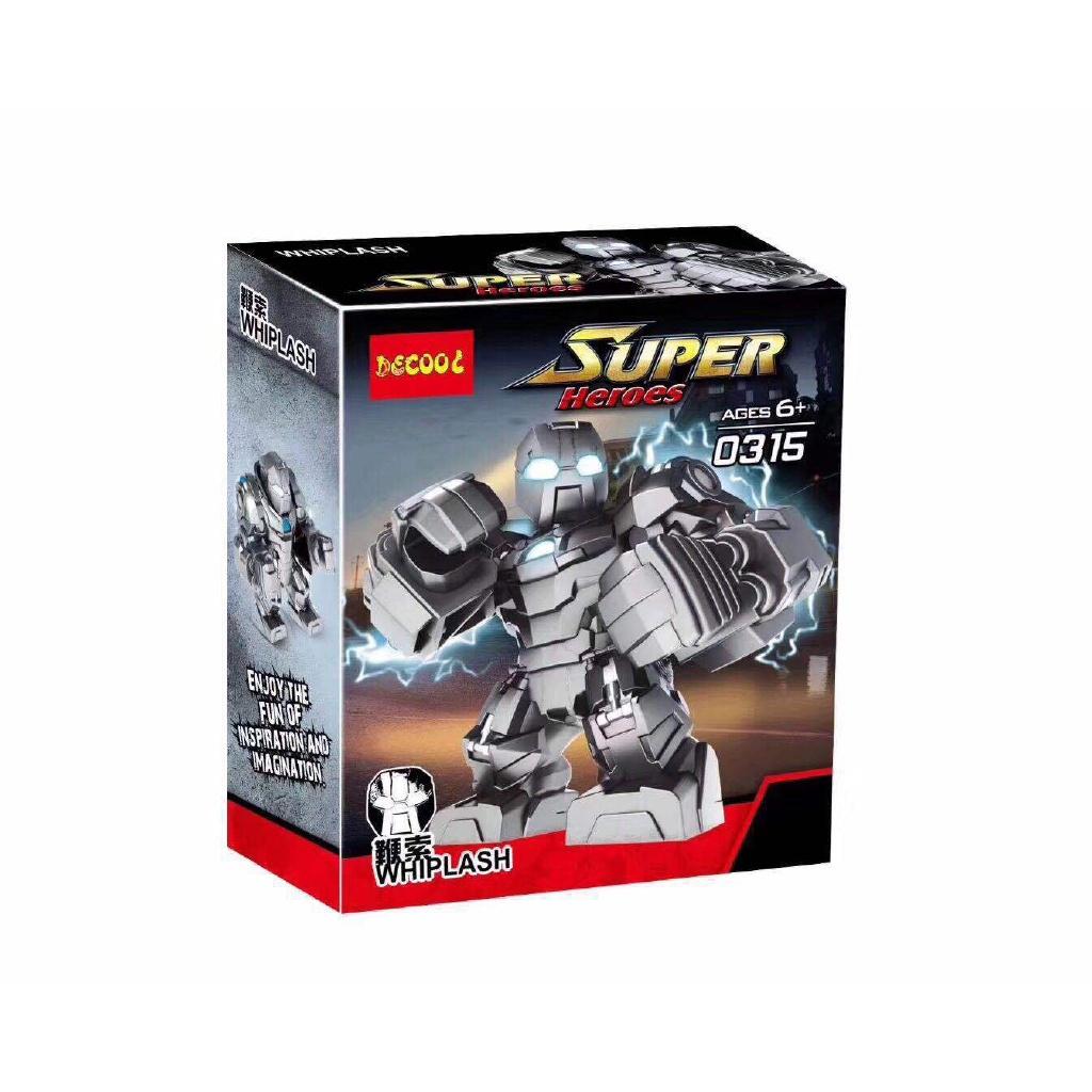 Minifigures Batman Fighter Avengers Hunk Building Block Toy Figure