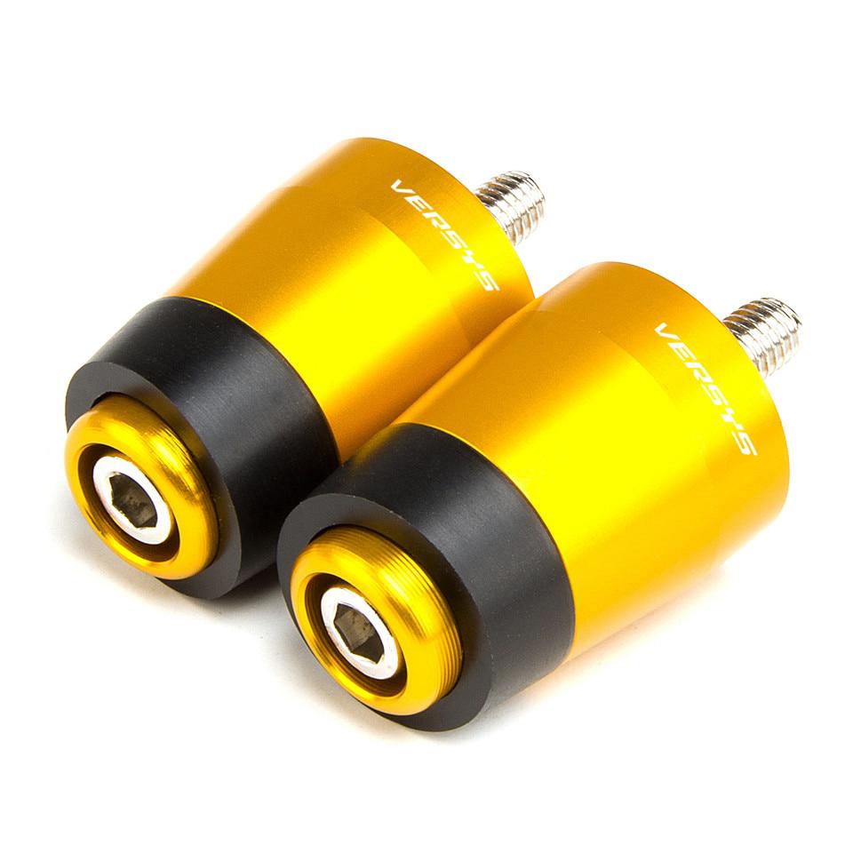 Motocicletă 7/8" 22MM Mânere pentru ghidon Mâner bar Capă glisant capac dopul pentru KAWASAKI VERSYS 250 KLE 650 1000 KLE650 KLE1000