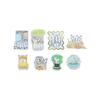 Sunstar Stationery Moomin Sticker Assortment 2025 Summer Hattifatteners Mint Green S8813434