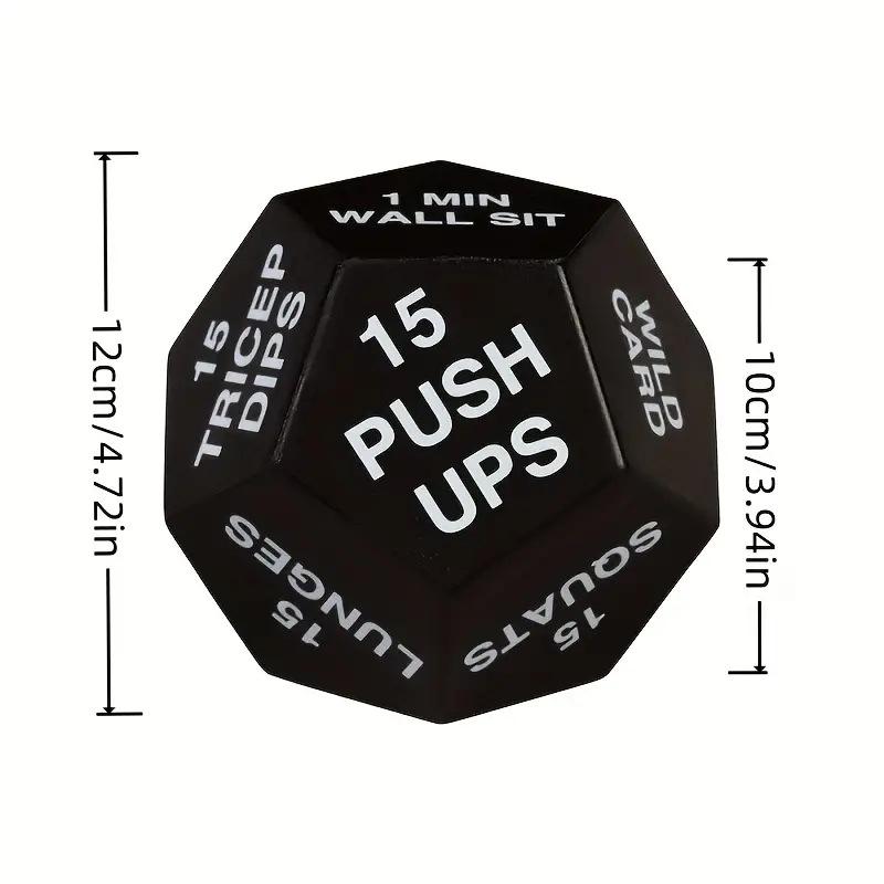 Sport Fitness Decision Dice Weight Training Exercise Body Group Fitness Fun Decision Dice Entertainment Accessories