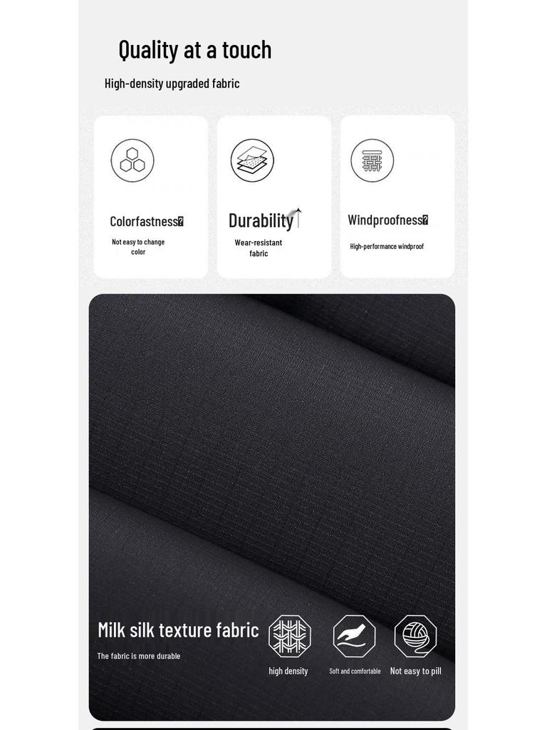 Men's Winter Down Jacket for 50+ - Thick, Warm, Short Coat for Dad or Grandpa