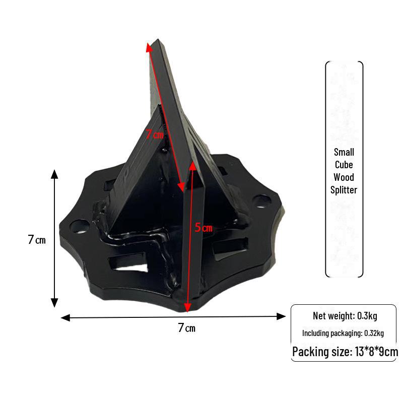 Outdoor Manual Firewood Splitter - Household Wood Splitting Tool