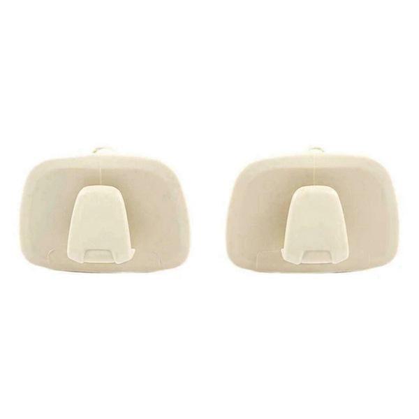 

Beige Plastic Car Interior Hanging Hook Rear Clip for Volvo 2018+ (1 Pair) None