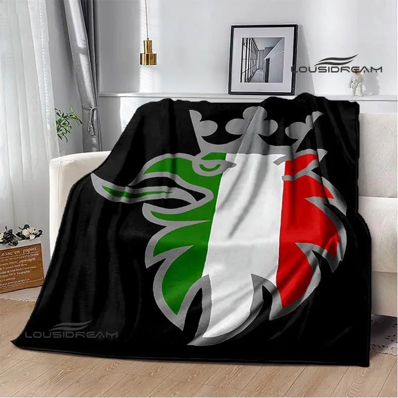 3D S-Scania Truck Printed Blanket Picnic Blanket Warm Flannel Blankets Home Bed Linings Blankets for Beds Birthday Gift