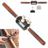 Aluminum Alloy Mini Planer Tool Sharp Durable Hand Planer Flat Base Planer Precision Scraper Adjustable Planer Graining