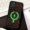 Funda para Teléfono con Estampado de Leopardo y Guepardo Para IPhone 17 16 Pro Max 15 14 Plus 11 13 12 A Prueba de Golpes Magnética Para Cubierta Magsafe