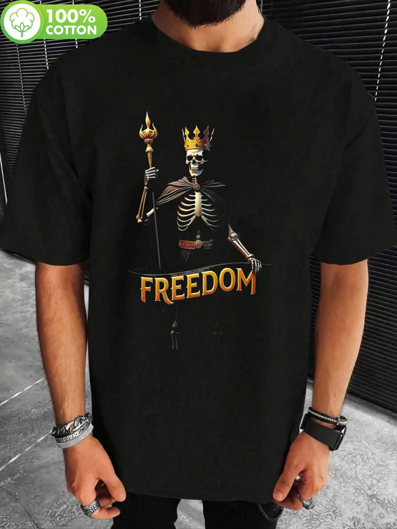 

Dark Knight Freedom Graphic T-shirt - Unisex XXXL