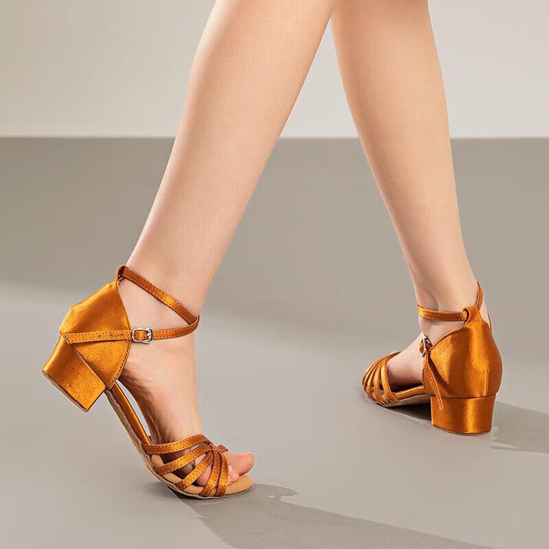 Sansha Children's Satin Latin Dance Shoes