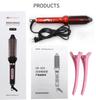 Curling Iron Brush Electric Hair Straightener Curler Comb High Quality Auto Shut Off Button Control Hair Straightener Comb