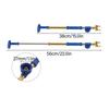 Hand Pressure Sprayer Stainless Steel Copper Plant Watering Wand Pulling Spray Rod with Hose for Garden Bottle