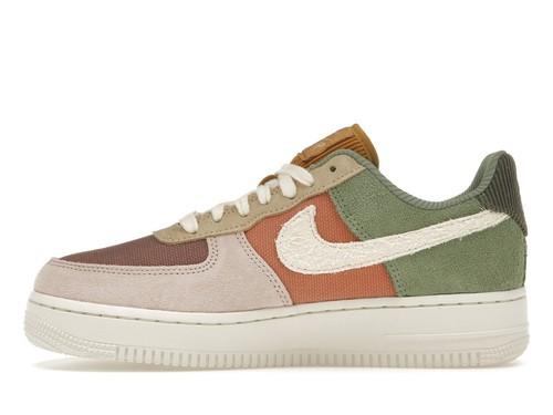 Nike Air Force 1 '07 LX Oil Green Terra Blush W - FZ3782-386