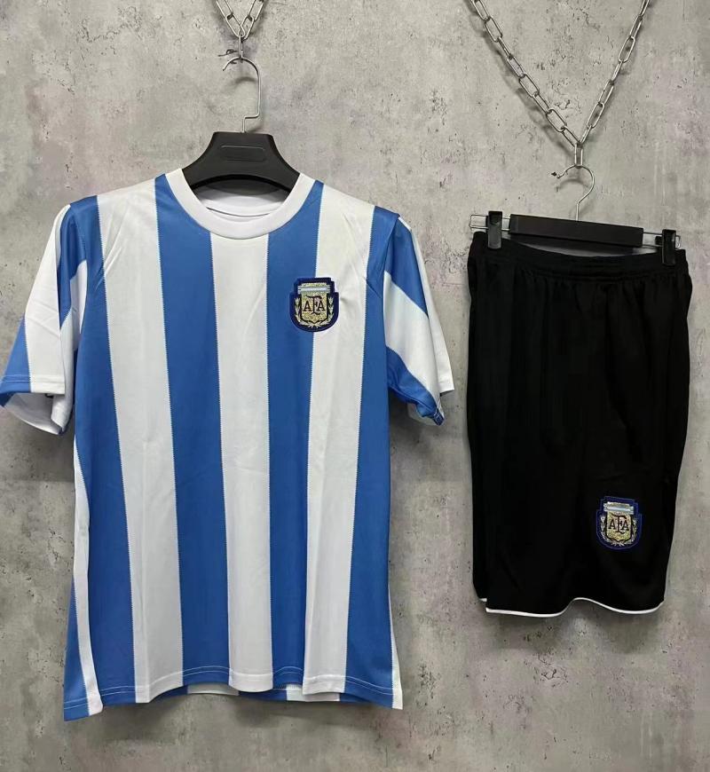 Argentina National Team Football Uniforms, World Cup Jerseys, Home Fans, Football Uniforms, Blank Sublimation