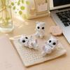 1/3PCS 3D Printed Mini Cat Cable Holder Movable Joints Mouse Cord Organizer Cute Desktop Ornament Decor Gift, Cable Charm