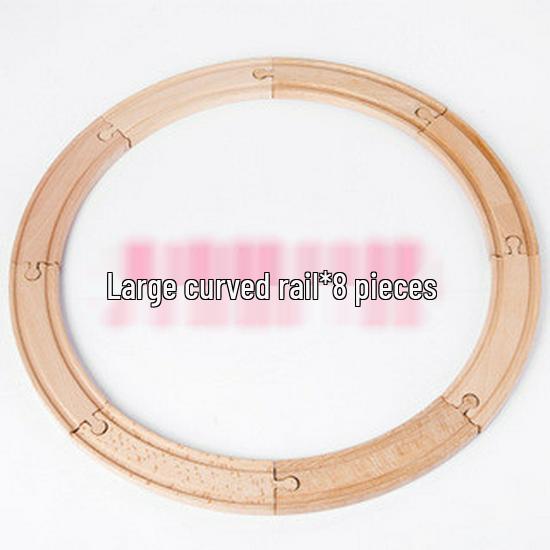 Children's Intelligent Train Track Building Blocks with Early Education Car and Variable Track