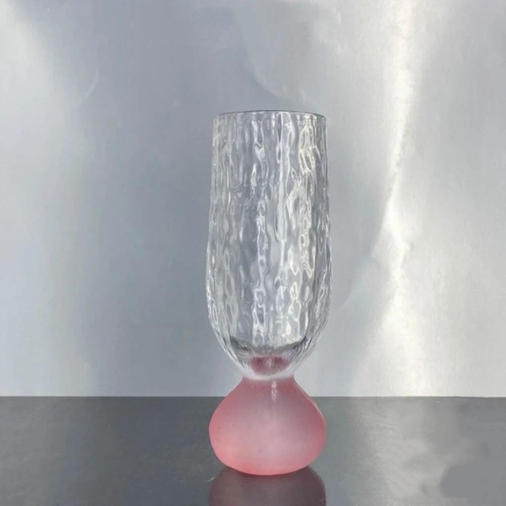 Exquisite Glass Stemmed Cup 170ml Juice Cup Creative Beer Cup  Wine Tasting