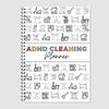 ADHD Cleaning Planner- A4 Size Daily Schedule & Focus Checklist Notebook for Home Office & Dorm Use Durable Stationery Essential - Planner Book